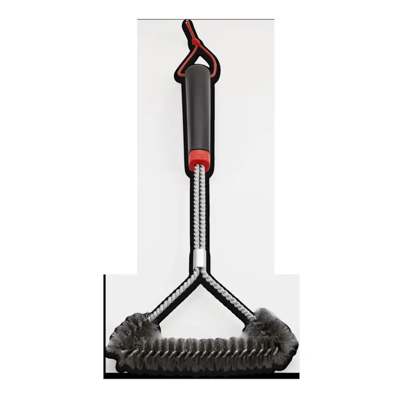Must-Have Dreiseitige Grillbürste, 46 cm