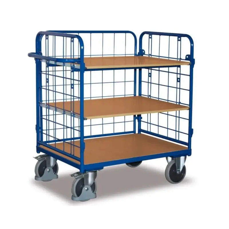Dreiwandwagen, 3 Böden, 500 kg Traglast, EasySTOP Bestseller