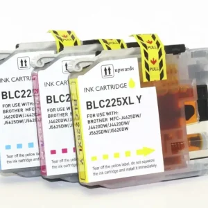 Druckerpatrone für Brother LC225 Multipack XL - 3er Set in den Farben cyan, magenta und gelb Meistverkauft