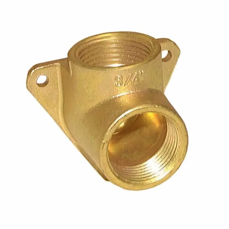 Druckluft Wanddose, Messing, 3/8" Innengewinde Finale Aktion