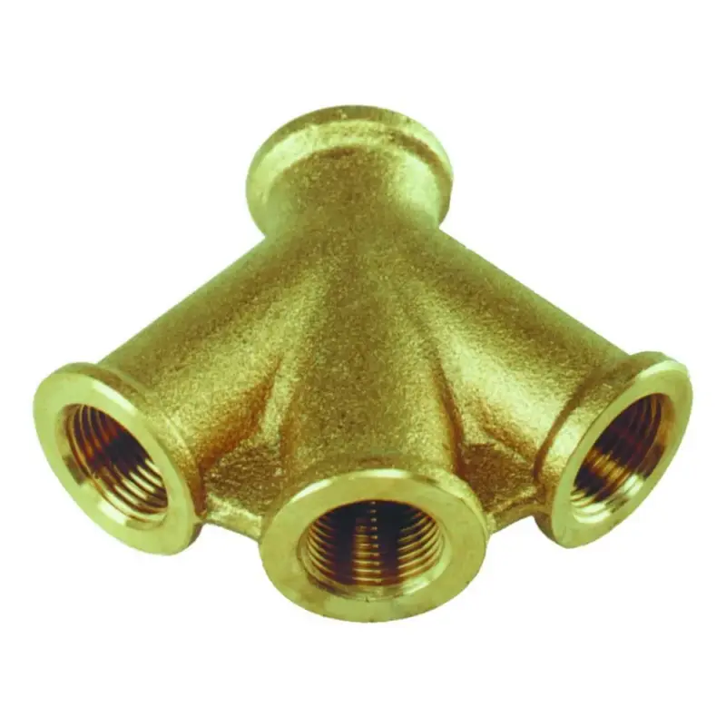 Druckluftverteiler, Messing 3-fach Verteiler, 3/8 Zoll Innengewinde Ausverkauf