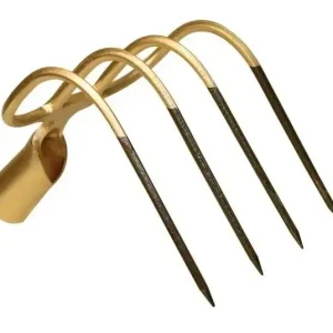 Neue Ware Dunghacke mit 4 Zinken - Hacke aus einem Stück geschmiedet