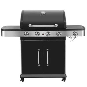 Gasgrill / Grillwagen Burlington 4 Hauptbrenner +1 Seitenbrenner, Grillfäche 70 x 42 cm Bestpreis