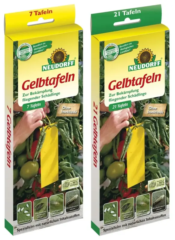 Sichere Zahlung Gelbtafel kleinformat 7,5 x 20 cm - 21 Stück