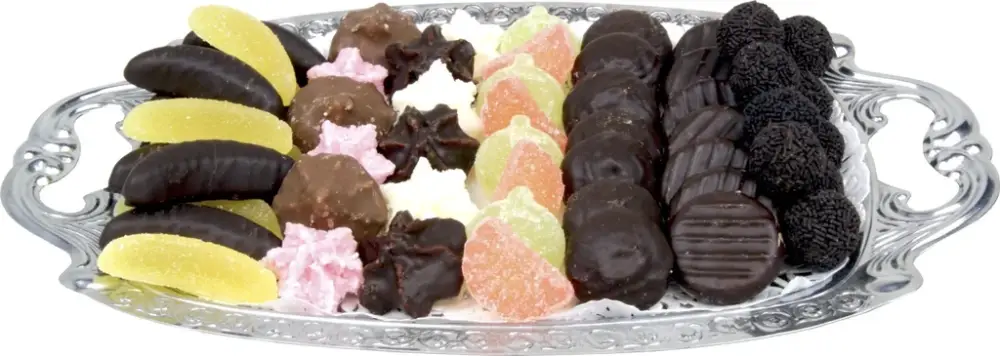 Gelee, Schokolade "Süßwaren-Klassiker", 10 Sorten, 700 g Abverkauf