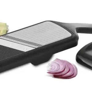 Neuheit Gemüsehobel, Julienne, klein, Schwarz/ Silberfarben