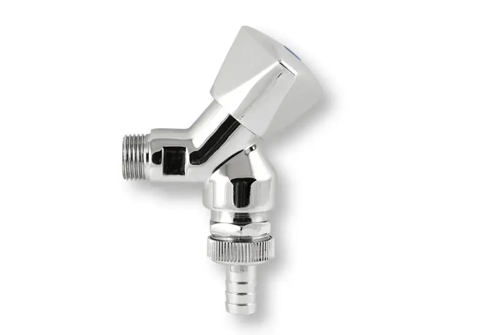 Zertifiziert Geräte Anschlussventil 1/2" mit Rohrbelüfter und Rückflussverhinderer
