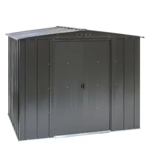 Gerätehaus Metallgerätehaus 8x8 253x242x201 cm Onyx Schwarz Markenware