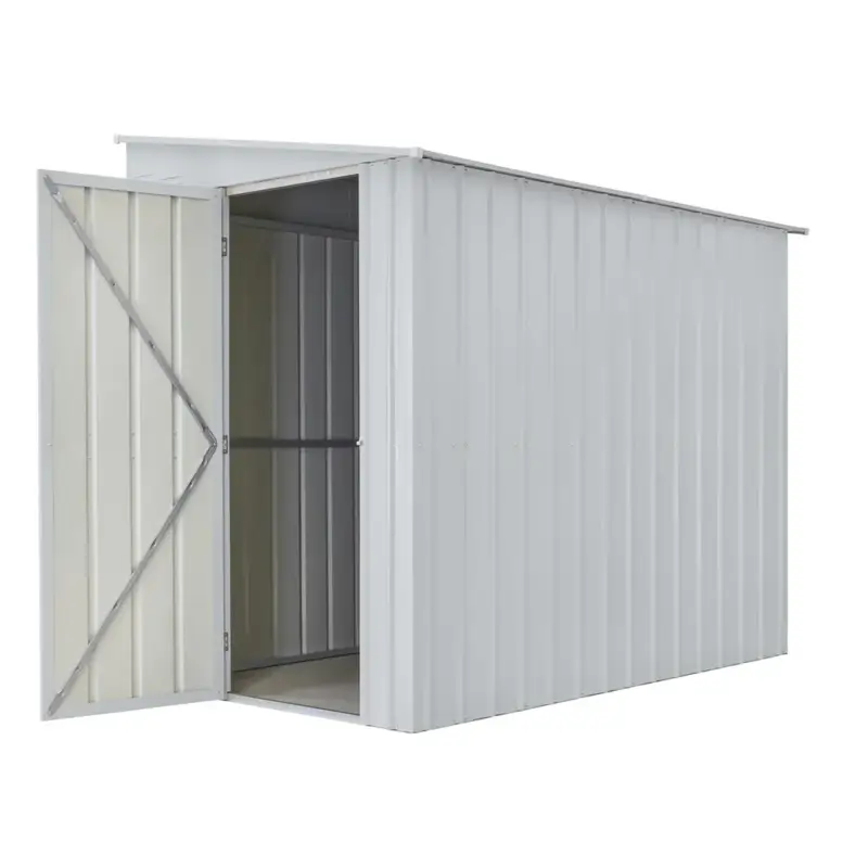 Gerätehaus Wand-Zierde Lean To 58, silber metallic Abverkauf
