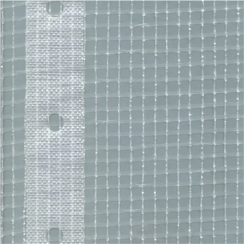Gerüstplane, Bauplane 1,70 x 20m, 200g/m², Weiss Transluzent Günstig