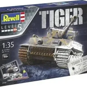 Rabatt Geschenkset Tiger I Ausf.E 75th Anniversary im Maßstab 1/35 - 335 Einzelteile