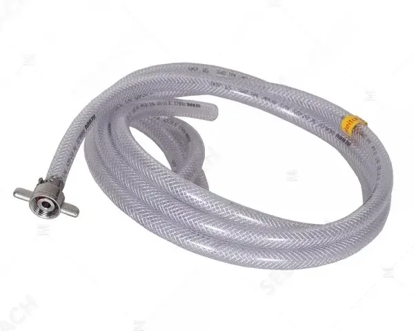 Neu Im Sortiment Getränkeschlauch für Glühweingerät: Schnellere Zapfgeschwindigkeit & einfache Reinigung, 10mm, Komplett fertig, ca. 2,5 m