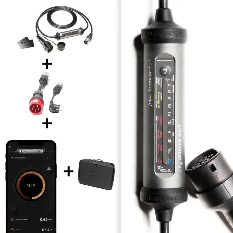 Solange Der Vorrat Reicht Juice Booster 3 Air Mobile Ladestation TYP 2 Basic Set EU