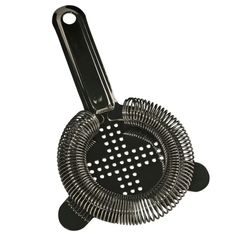 Julep Sieb, Julip Strainer - CROSS, Edelstahl 304 - GMB - Rotgussschwarz Bestpreis