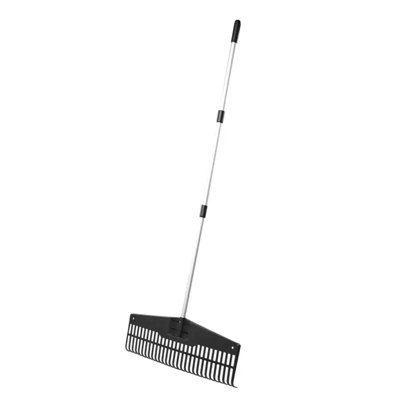 Jumbo Rechen 75 cm mit Aluminium Teleskopstiel Preis Gesenkt