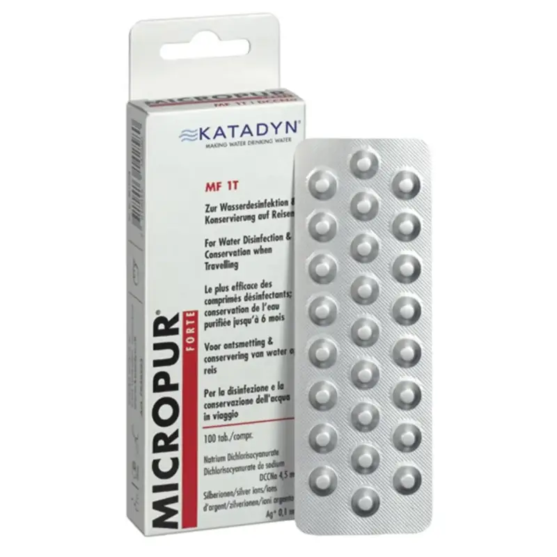 Mega-Angebot KATADYN Micropur Forte MF 1T - 100 Tabletten 4 x 25 Tabletten
