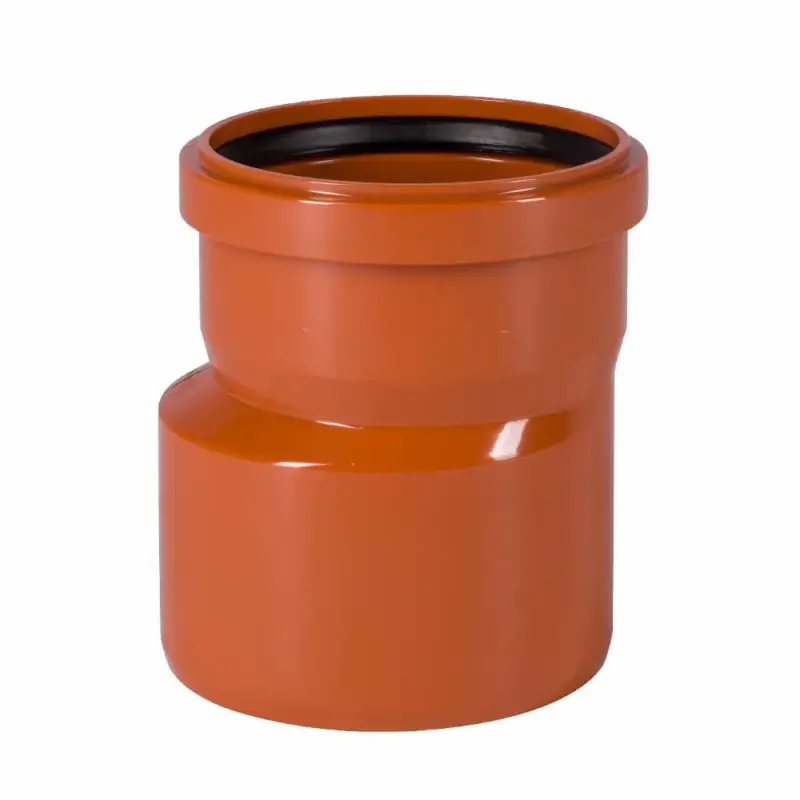 Günstig KGR Reduktion DN/OD 250/200, Abwasserrohr Reduzierstück, PVC Kanalrohr