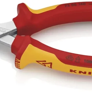 Echt KNIPEX X-Cut Kompakt-Seitenschneider isoliert mit Mehrkomponenten-Hüllen 160 mm