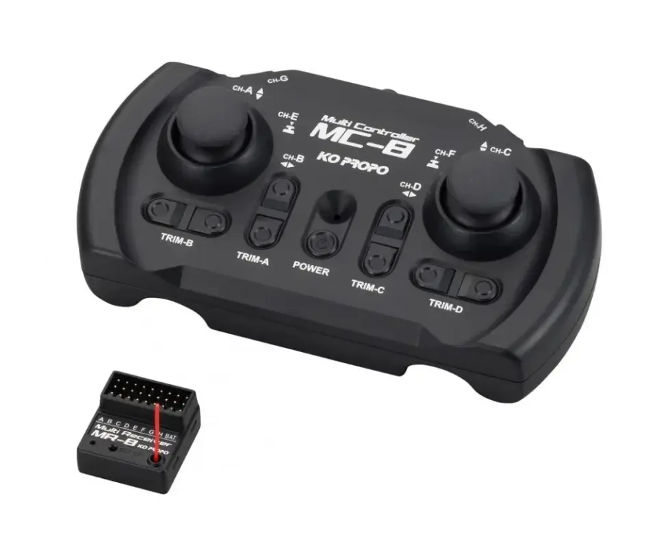KO 8 Kanal MC-8 MX-F TR Set 2,4GHz Jetzt Bestellen