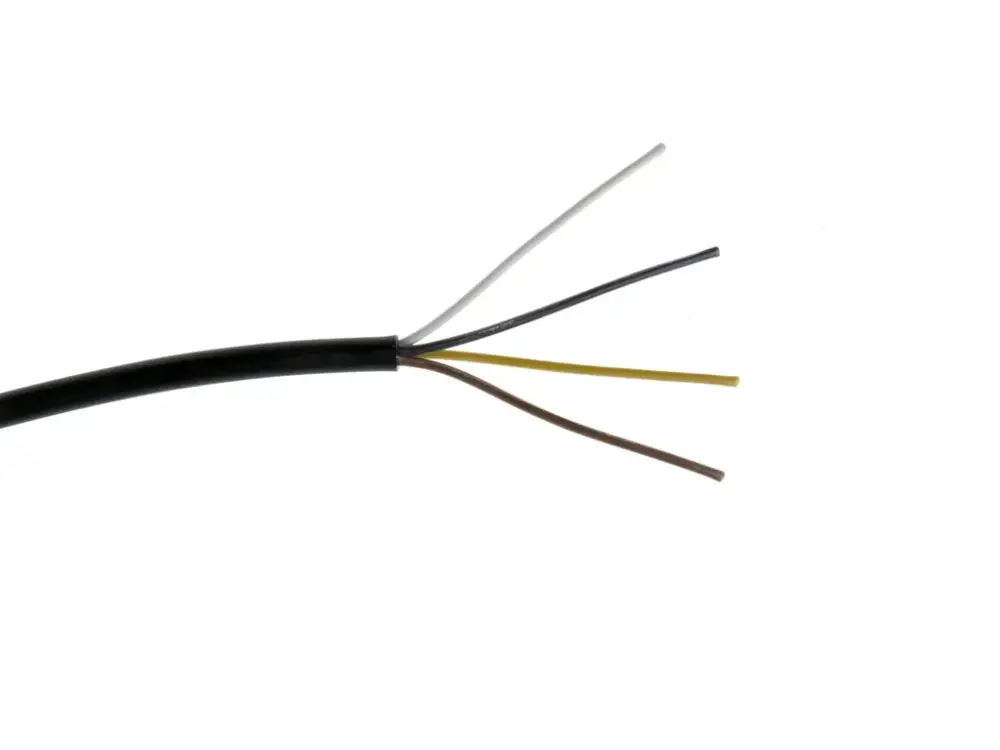Kabel, 4 x 0,75 mm, 10 Meter Abschnitt Garantierte Lieferung