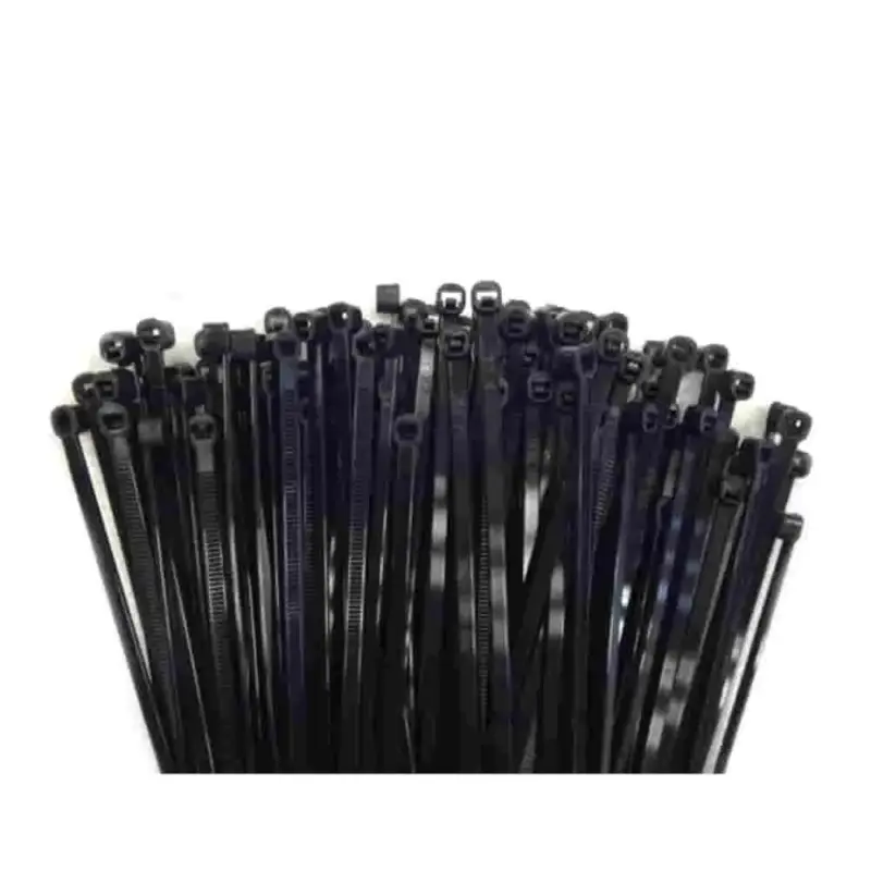 Markenprodukt Kabelbinder 100 Stk. schwarz, 200x3,6mm, UV-beständig, Polyamid PA6.6