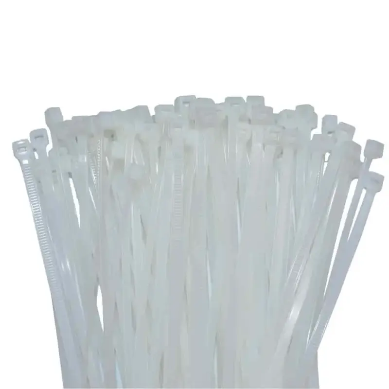 Sonderangebot Kabelbinder 300mm, 100er Pack, Nylon Kabelbinder, weiß, robust