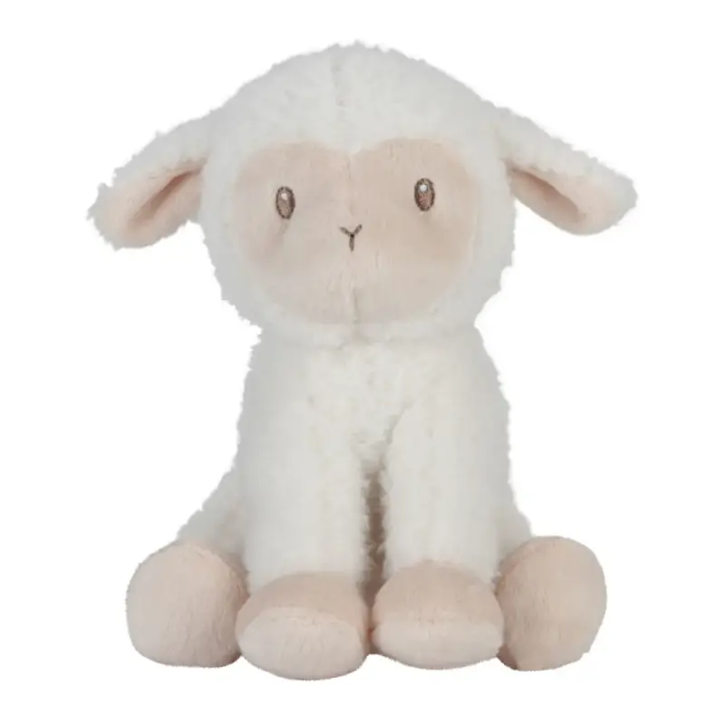 Little Dutch Kuscheltier, Plüschtier, Stofftier Schaf - Little Farm, aus weichem Stoff - Perfekt zum Spielen & Schmusen, 17cm Bestpreis
