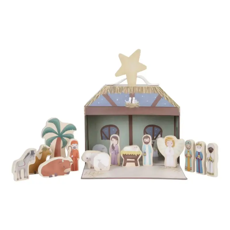 Begrenztes Angebot Little Dutch Weihnachtskrippe