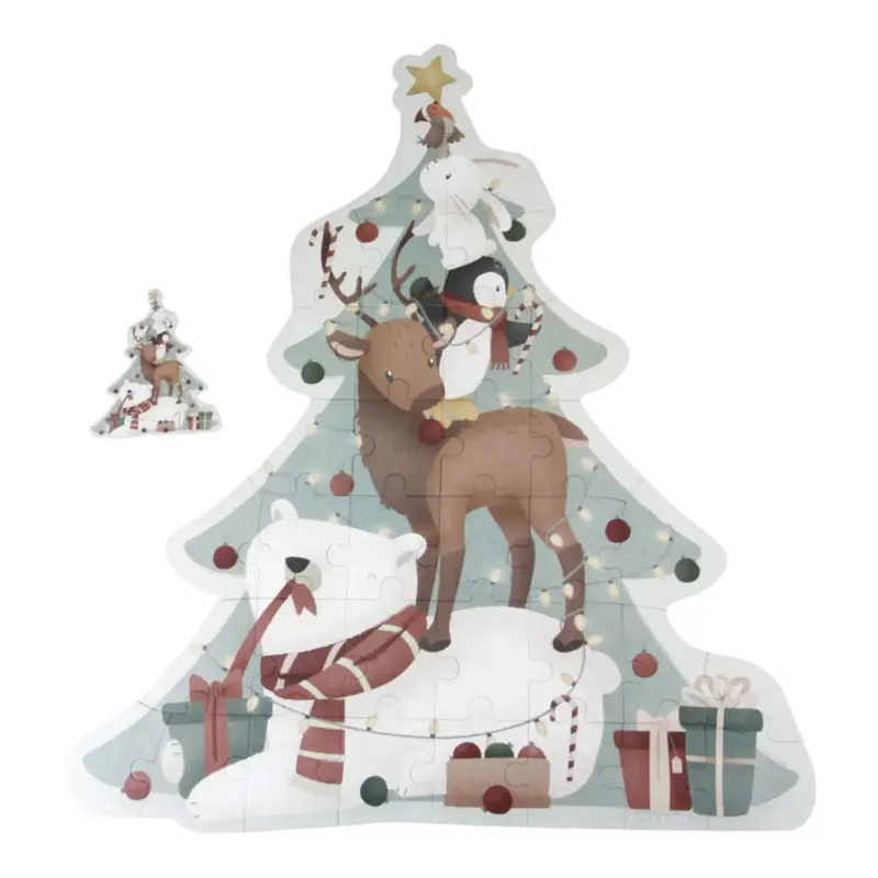 Little Dutch Weihnachtspuzzle XL Begrenztes Angebot