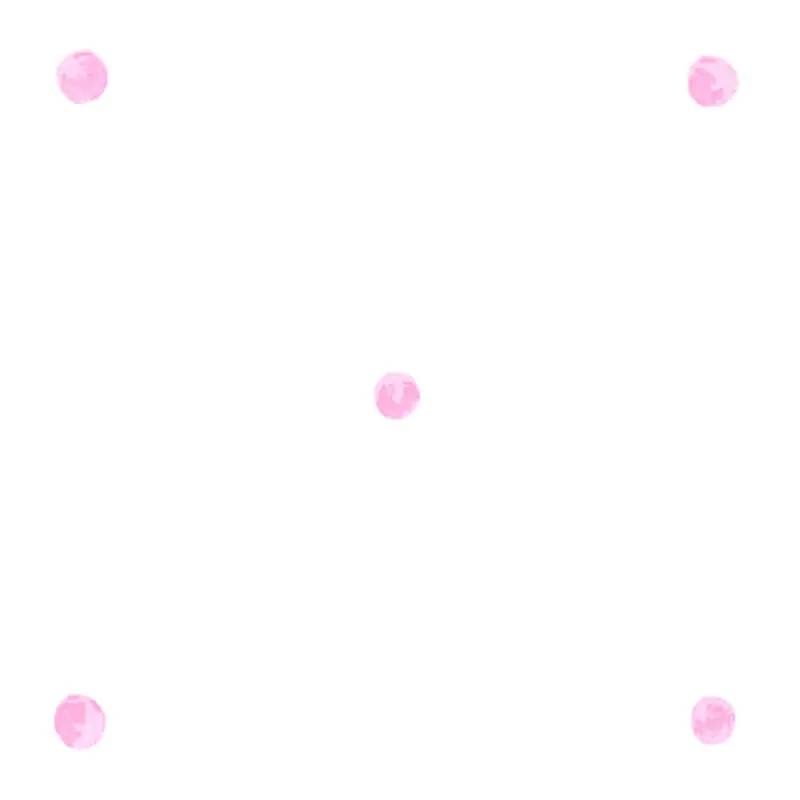Little Sanderson Abracazoo Tapete Punkte pink Meistverkauft