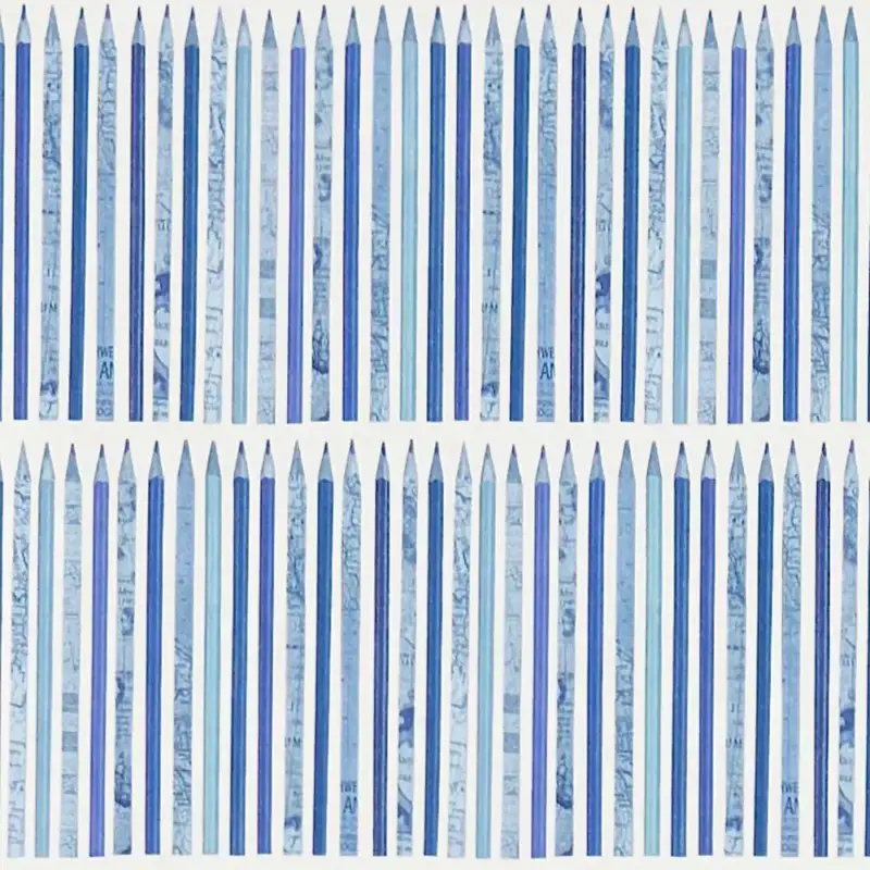 Little Sanderson Abracazoo Tapete Stifte blau Preisreduziert