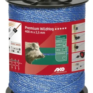 Litze, Premium Wildhog, blau 400 m x 2,5 mm Aktuell
