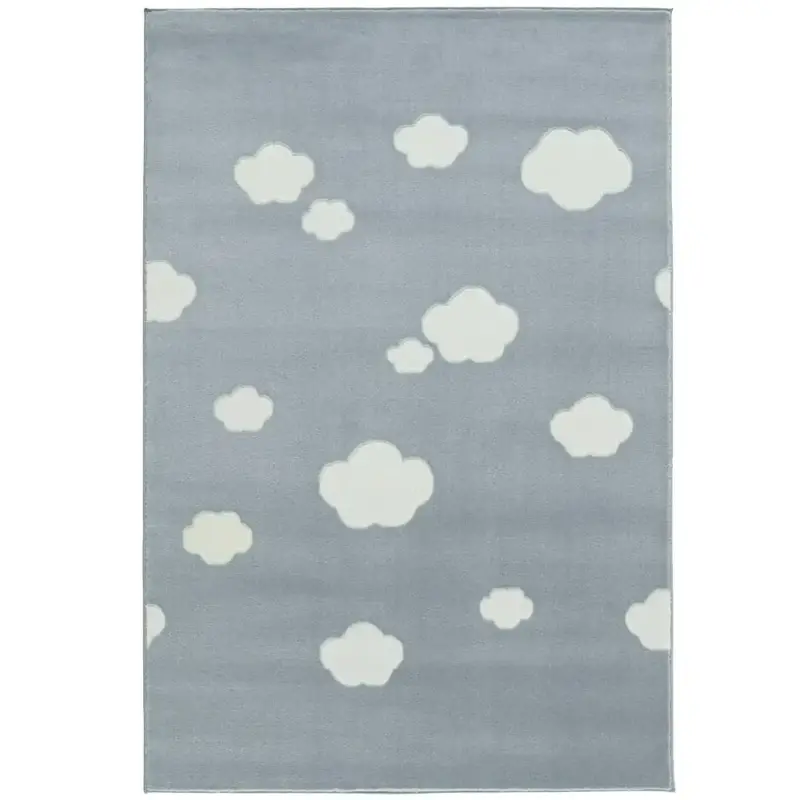 Markenware Livone Teppich Wolken blau, Teppichgrösse: 120 x 180 cm