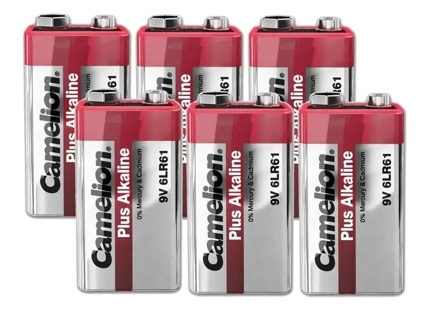 Angebot Plus Alkaline 9V Block Batterie - 6 Stück