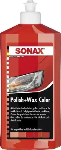 Polish+Wax Color rot 500 ml Preisknaller