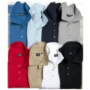 Zertifiziert Poloshirt mit Knopfleiste und Brusttasche, Farbe schwarz, Gr.L