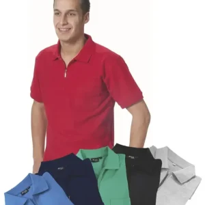 Zertifiziert Poloshirt rot, Gr.L
