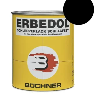 Schlepper- und Landmaschinenlack schwarz matt SL9080 Abverkauf