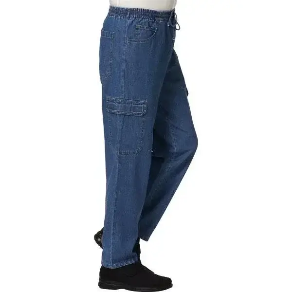 Schlupfhose im Cargo Stil , Jeans Stone Washed, Gr.30 Neu