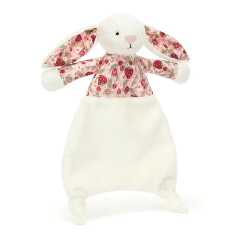 Bestseller Schmusetuch Hase Baby, weiches Kuscheltuch creme, Geschenk zur Geburt
