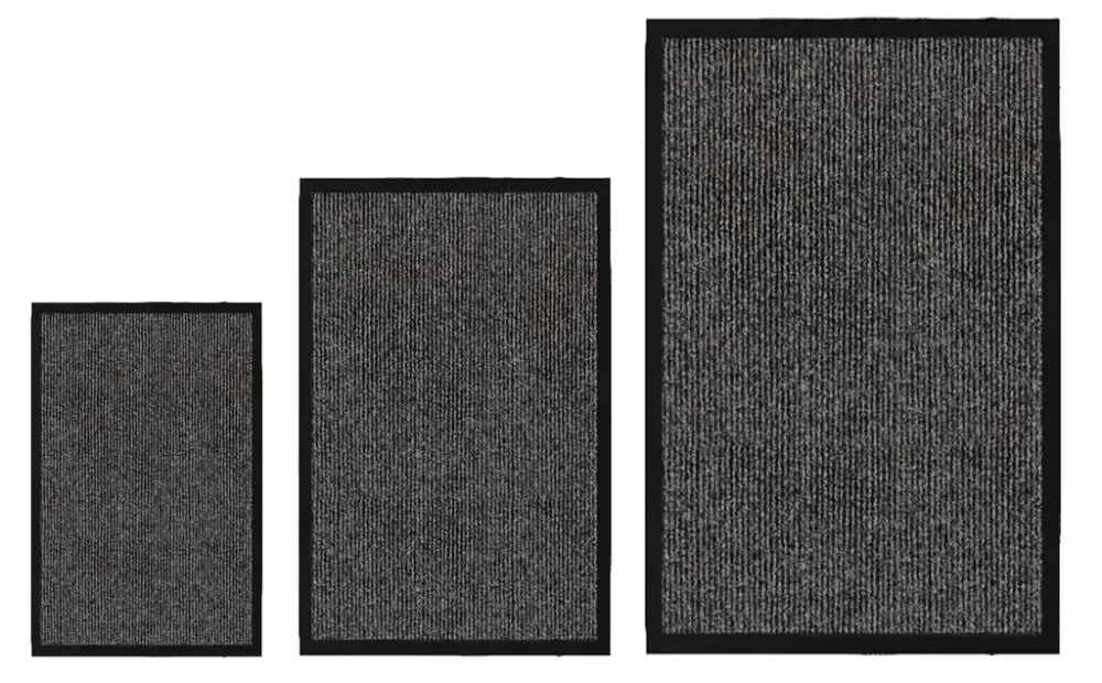 Expressversand Schmutzfangmatte Maxi Dry Stripe 40 x 60 cm anthrazit
