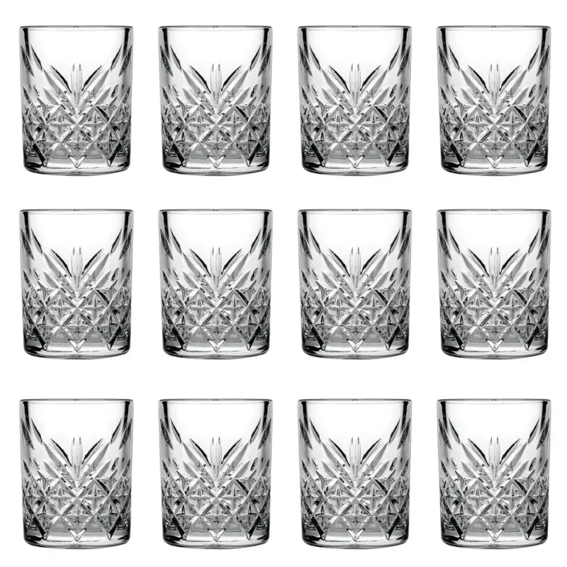 Sichere Zahlung Schnapsgläser, Shotgläser (12 Stück, 62ml) - Timeless