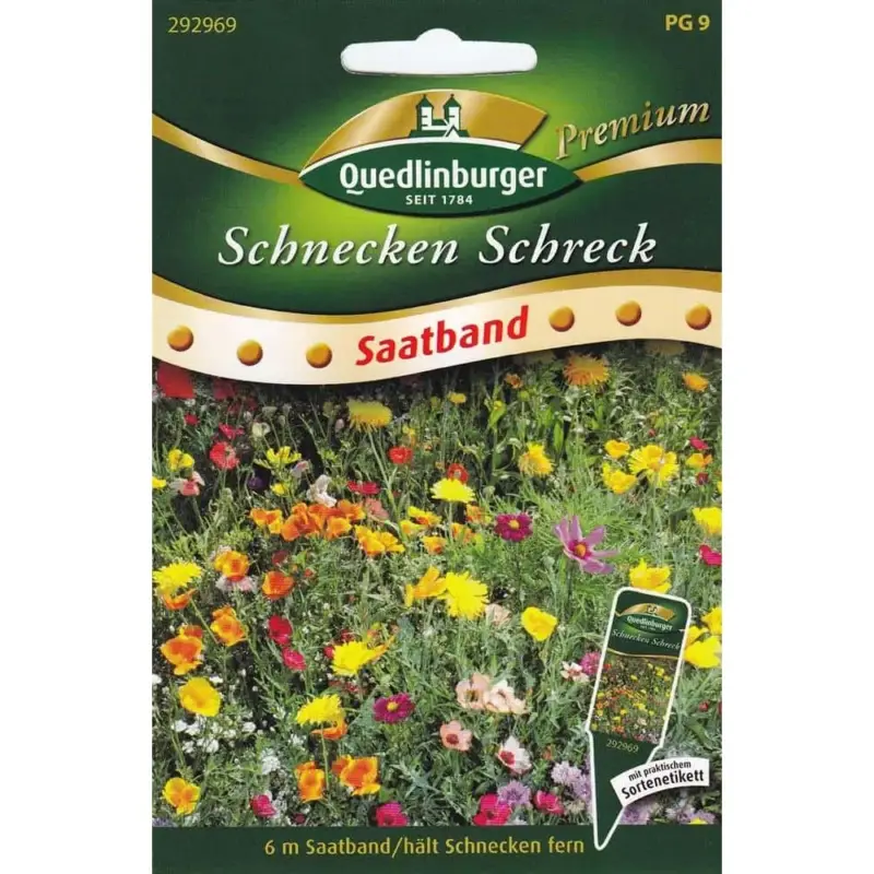 Schnecken Schreck Saatband, -Shop, blühende Schneckenabwehr Sofort Bestellen