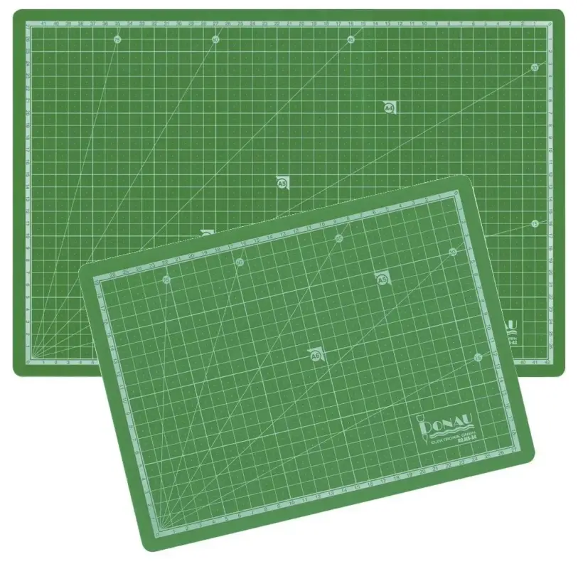 Schneidematte in Größe A4, ca. 300 x 220 x 3 mm, Farbe: Grün Beliebt