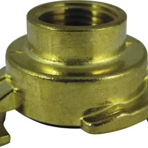 Expressversand Schnellkupplung aus Messing, Gewindestück mit 1 1/2" Innengewinde, Nockenweite 40 mm