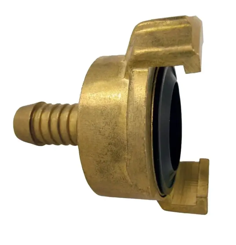 Kracherpreis Schnellkupplung aus Messing, Tülle 360° drehbar, 1/2", Nockenweite 40 mm
