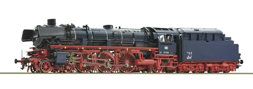 Schnellzug-Dampflokomotive 03 1050 der Deutschen Bundesbahn, H0, AC Nur Für Kurze Zeit