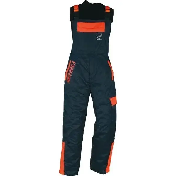 Beliebt Schnittschutz Latzhose, schwarz, Gr. 64