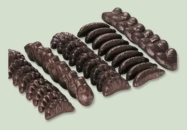 Schokoliertes Fruchtgelee Sortiment, 1000 g Letzte Chance