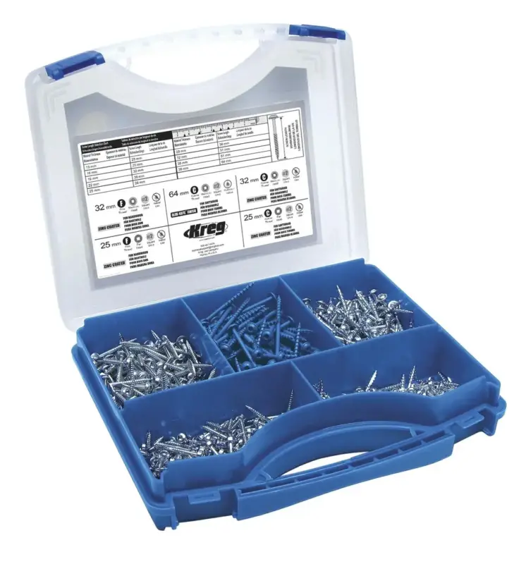 Schrauben-Set für Taschenbohrungen Neu Im Sortiment